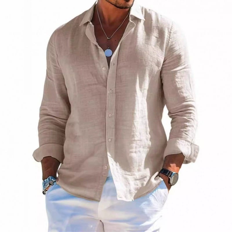 Lwandile | Cotton-Blend Relaxed Shirt