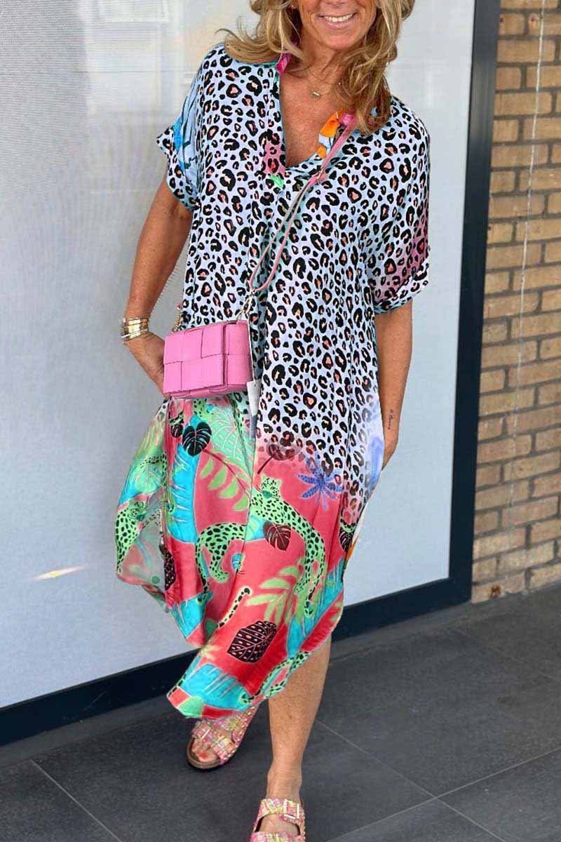 Mila | Leopard Print Casual Dress