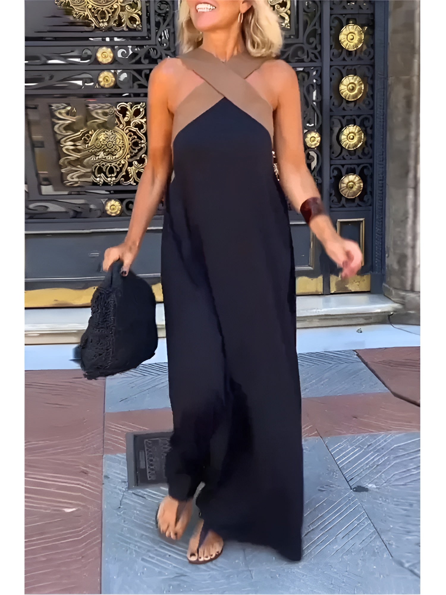 Ophélia | Crossed Neckline Dress