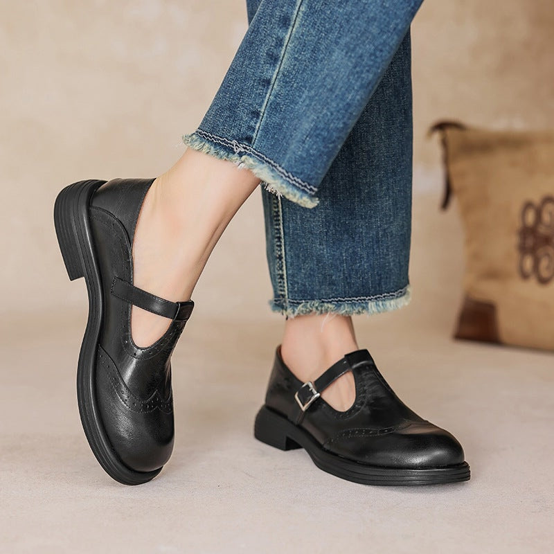 Camille | Classic Mary Jane Flats