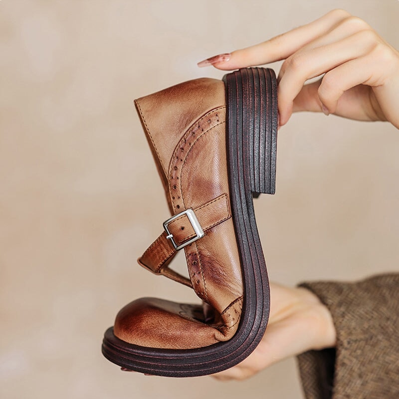 Camille | Classic Mary Jane Flats