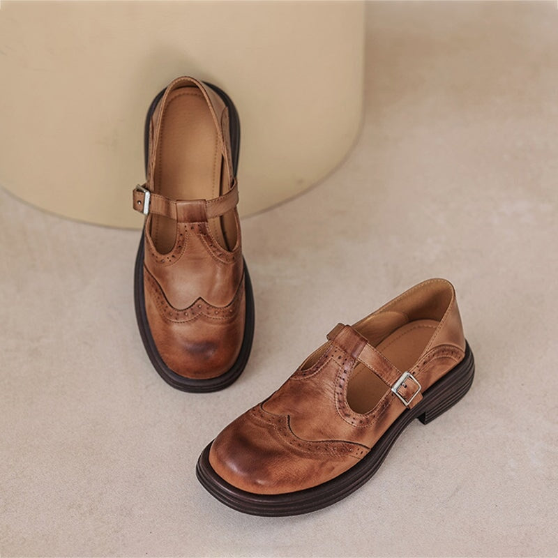 Camille | Classic Mary Jane Flats