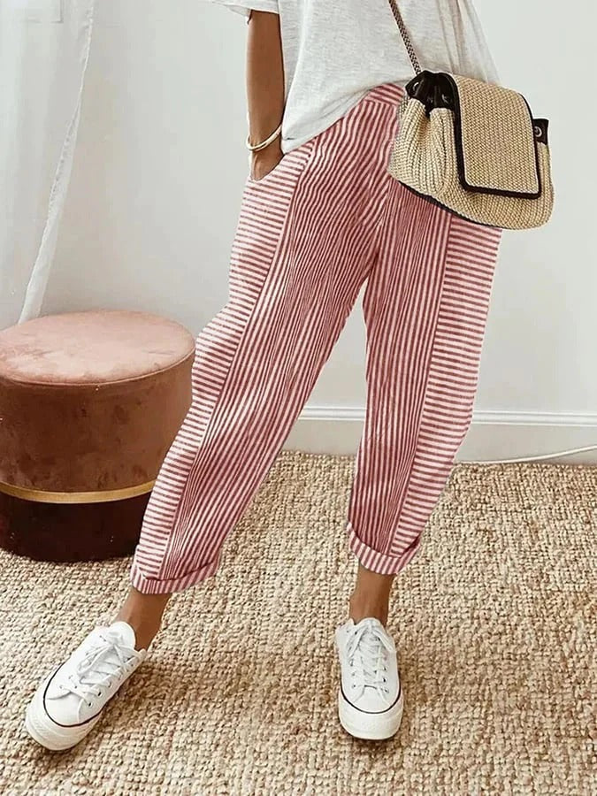 Iris | Breezy Loose-Fit Linen Pants