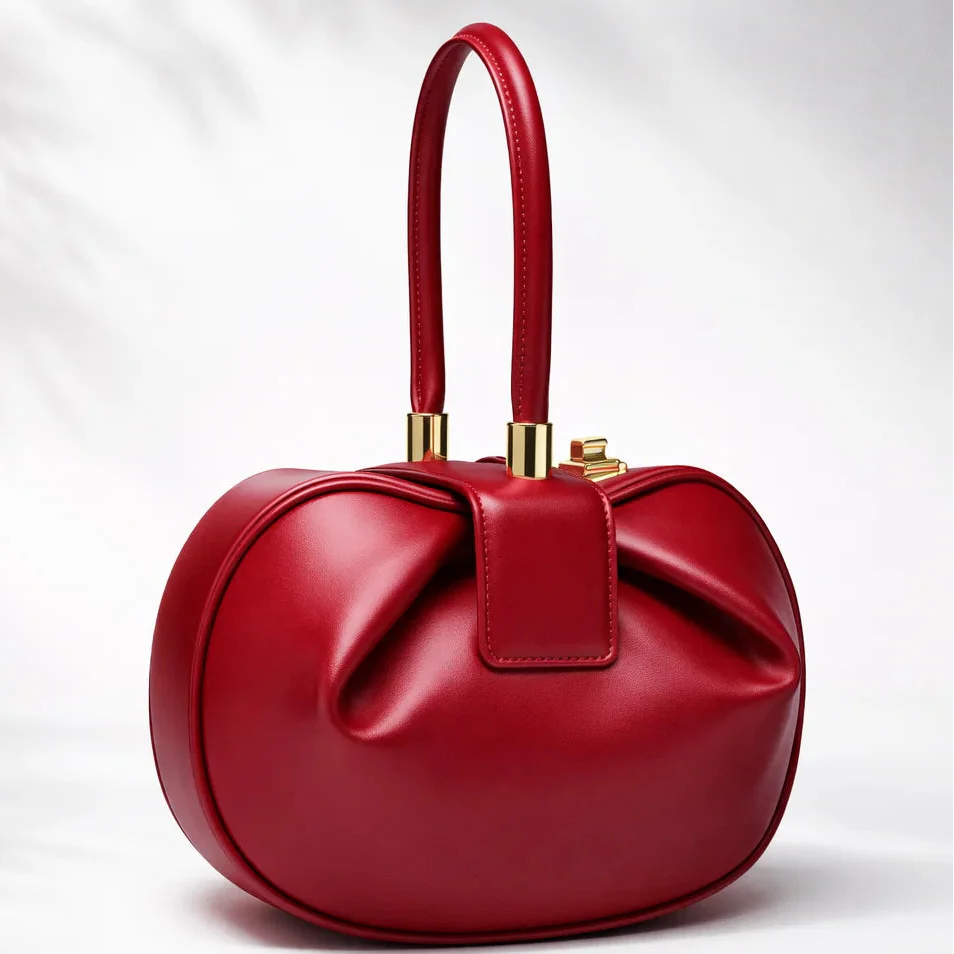 Nolubabalo | Sleek Leather Locking Closure Bag