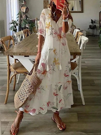 Sofia | Boho Tummy Coverage Dress
