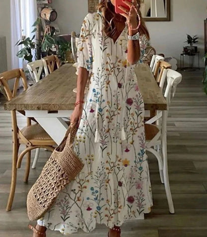 Sofia | Boho Tummy Coverage Dress
