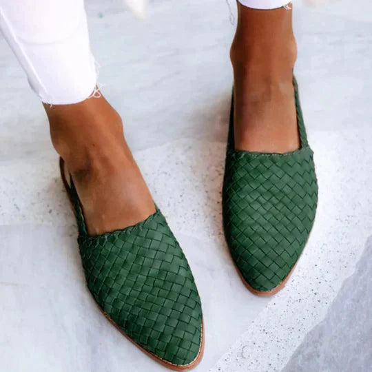 Anaïs | Braided Pointed Sandals