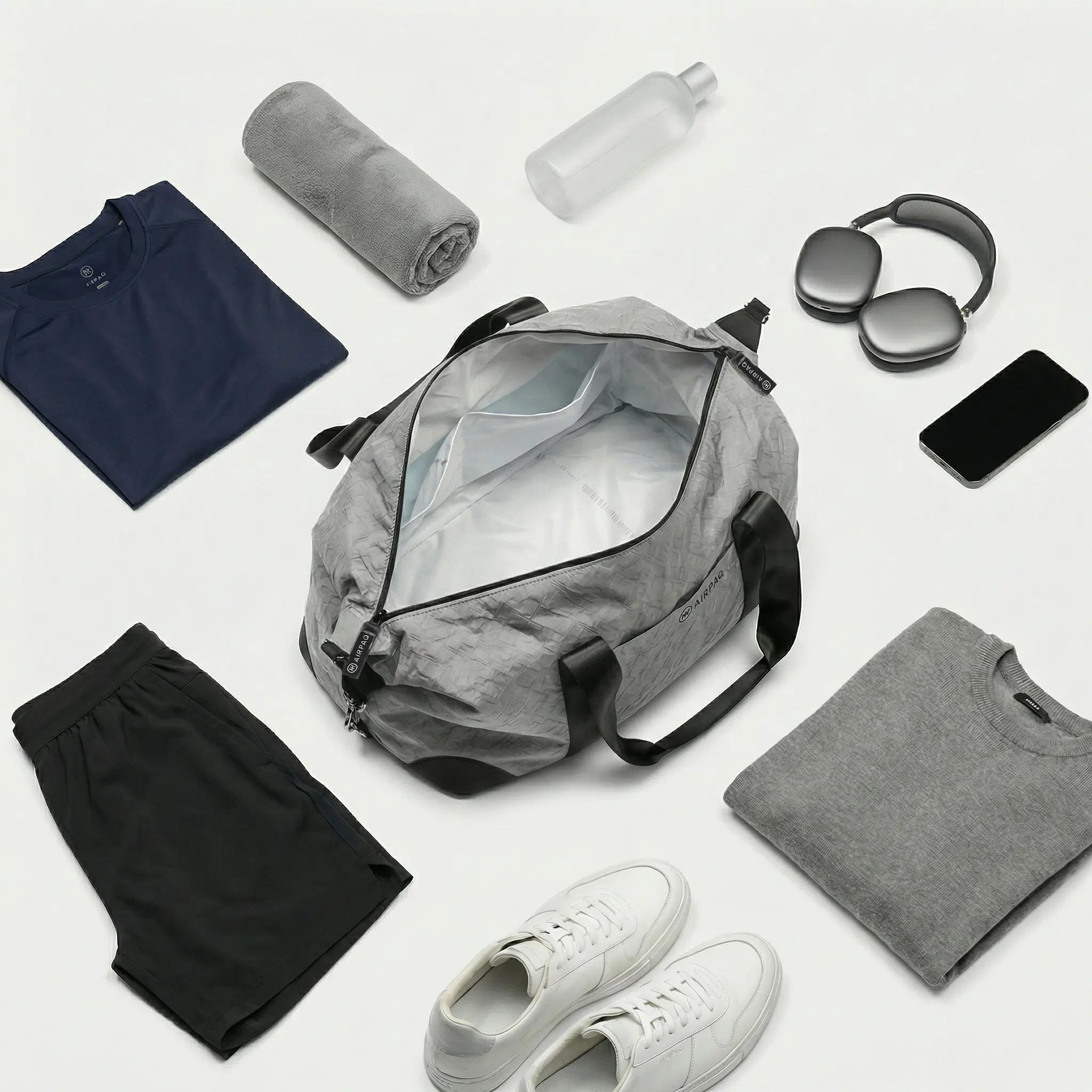 David | Upcycled Airbag Weekend Duffel