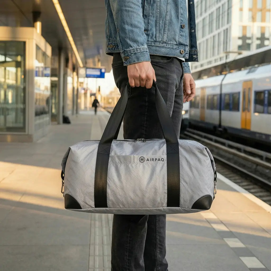 David | Upcycled Airbag Weekend Duffel