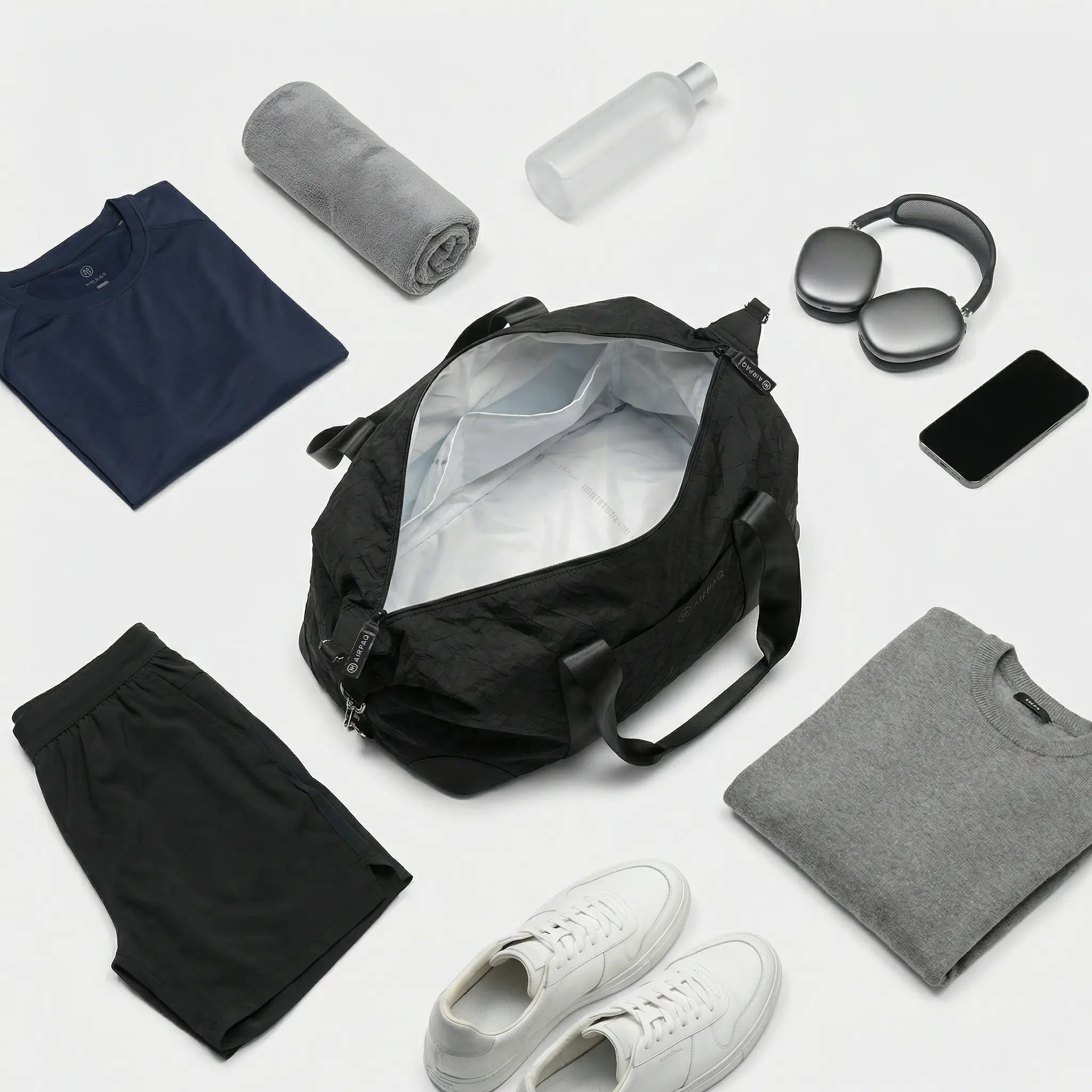 David | Upcycled Airbag Weekend Duffel